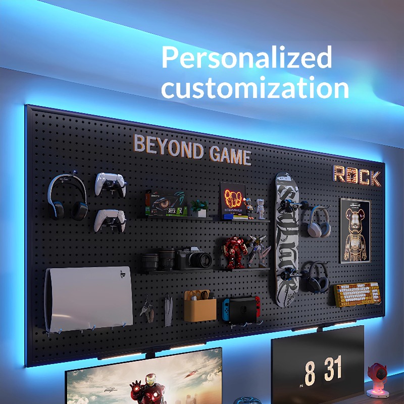 Esports & Gaming Optics Gmbh - Heavy Duty Metal Pegboard Wall Panel