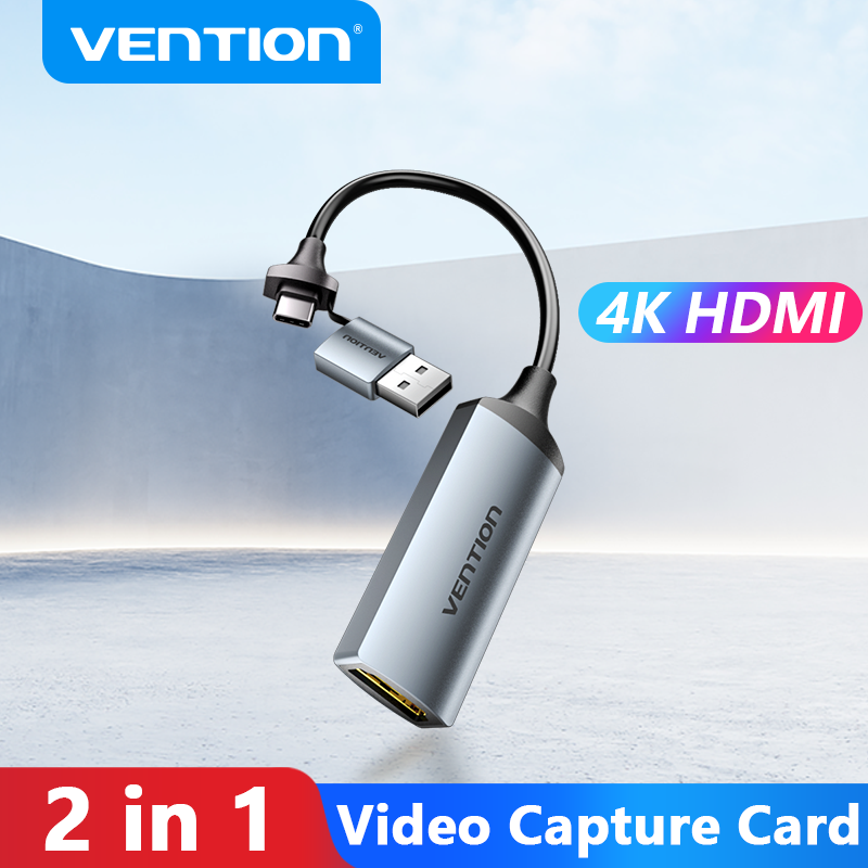 Capture Card 4K Hdmi - Vention Video Capture Card 4K HDMI